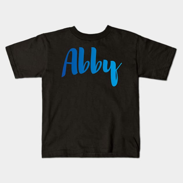 Abby Kids T-Shirt by ampp